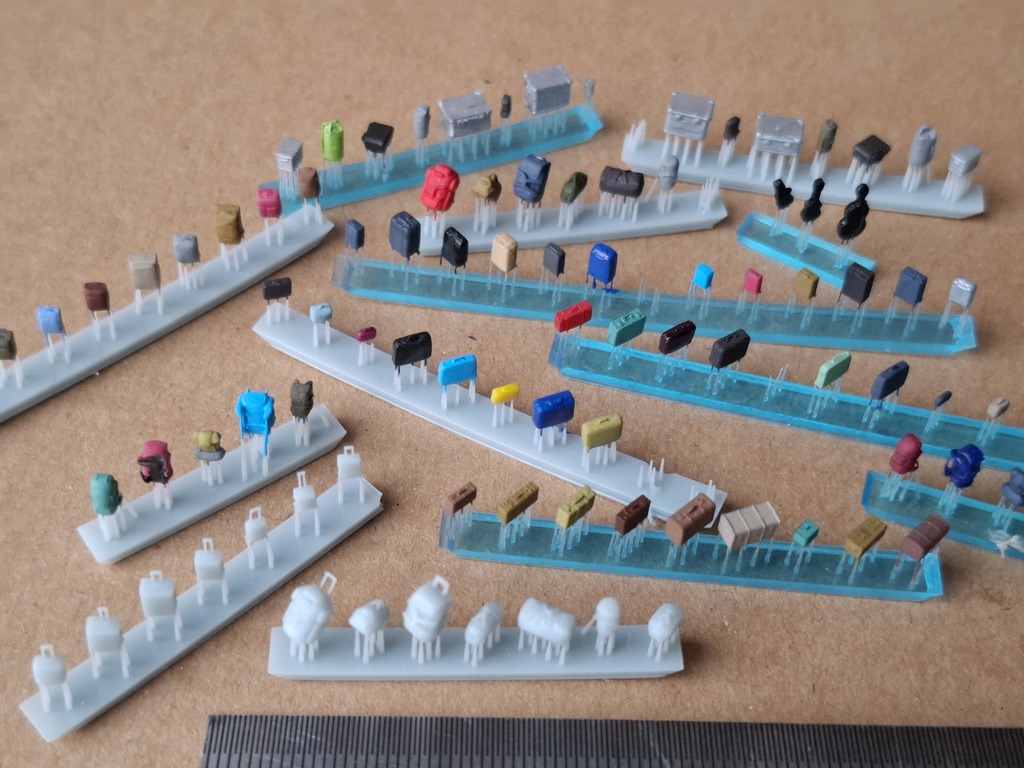 Багаж для путешественников, масштаб 1:160