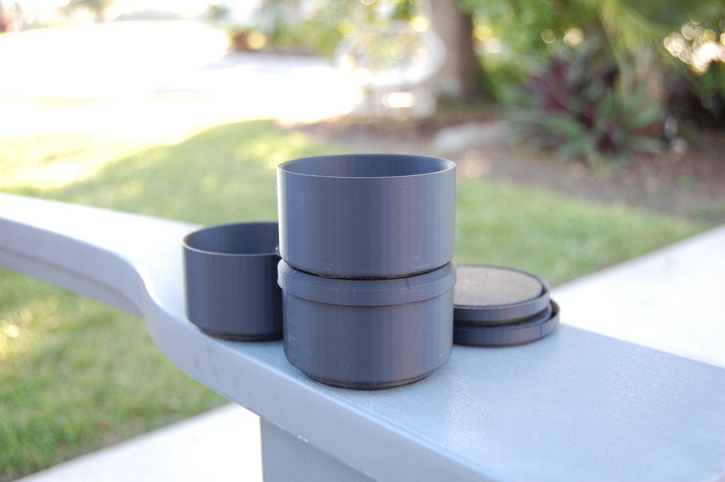 Модульный стеклянный контейнер для хранения