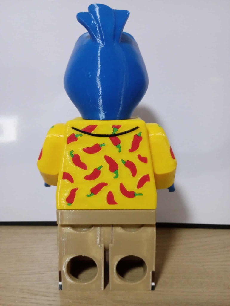 Гигантская минифигура Гонзо из Muppets