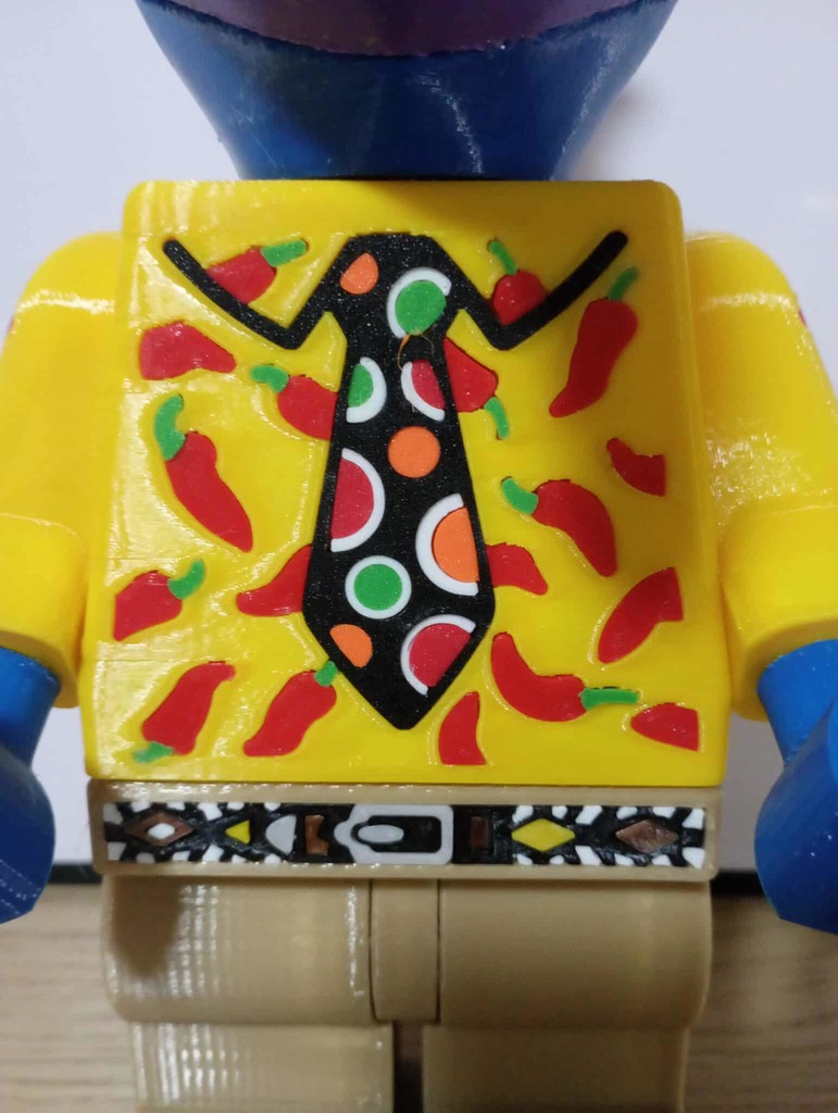 Гигантская минифигура Гонзо из Muppets