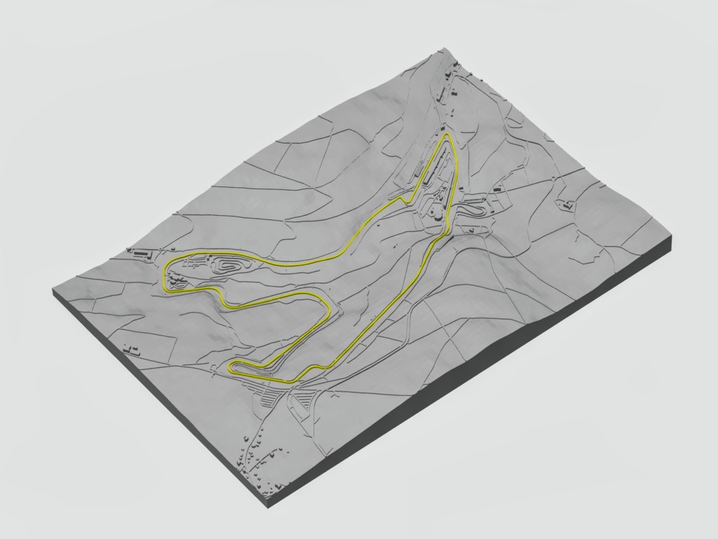 Миниатюра трассы СпА-Франкоршам