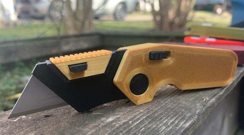 Складной карманный утилитарный нож