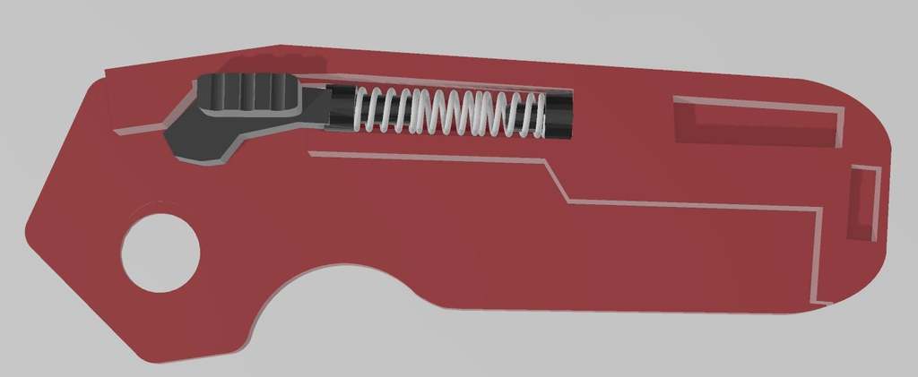 Складной карманный утилитарный нож