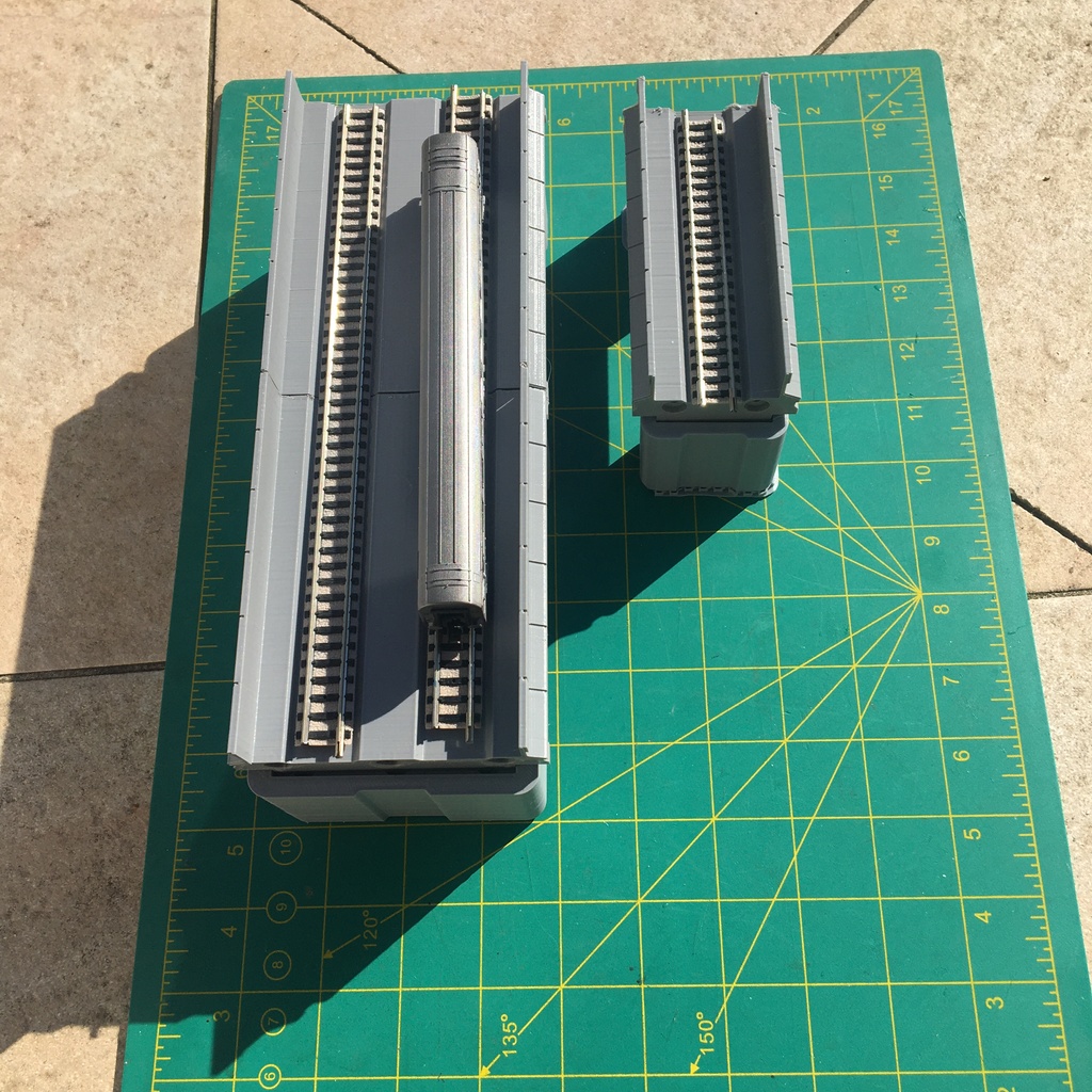 Модель моста SNCF TGV Atlantique в масштабе N - HO