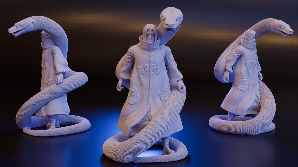 Оrochimaru - Человек-маг (DND / TTRPG)