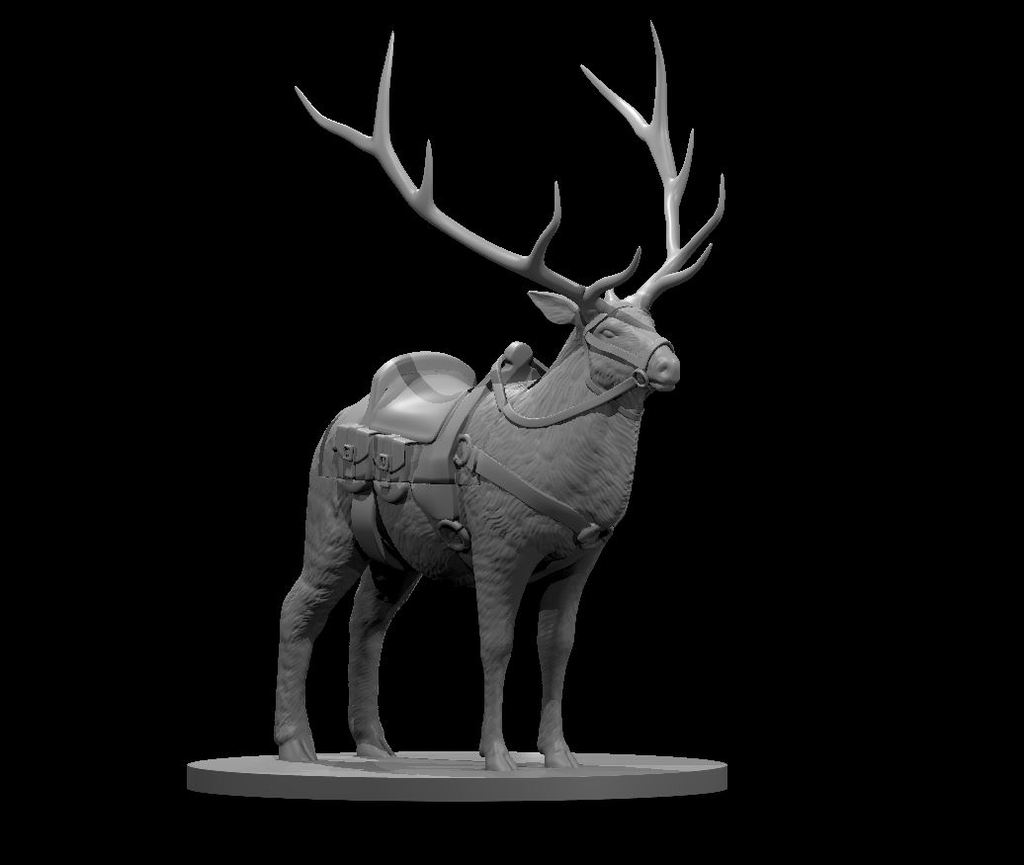 Модель оленя для декорации