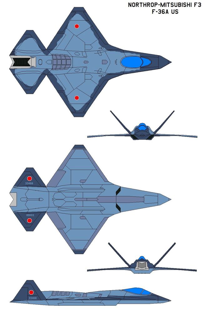 Японский F-3 (фантастическая модель)
