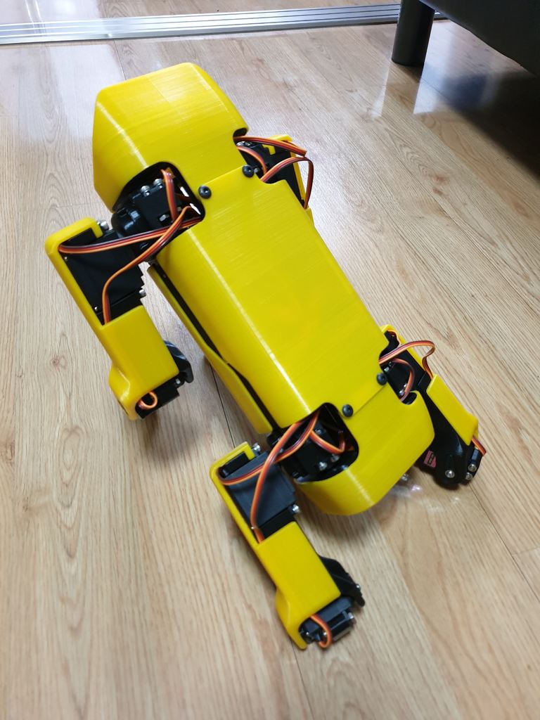 SpotMicro - 3D модель робота на Arduino