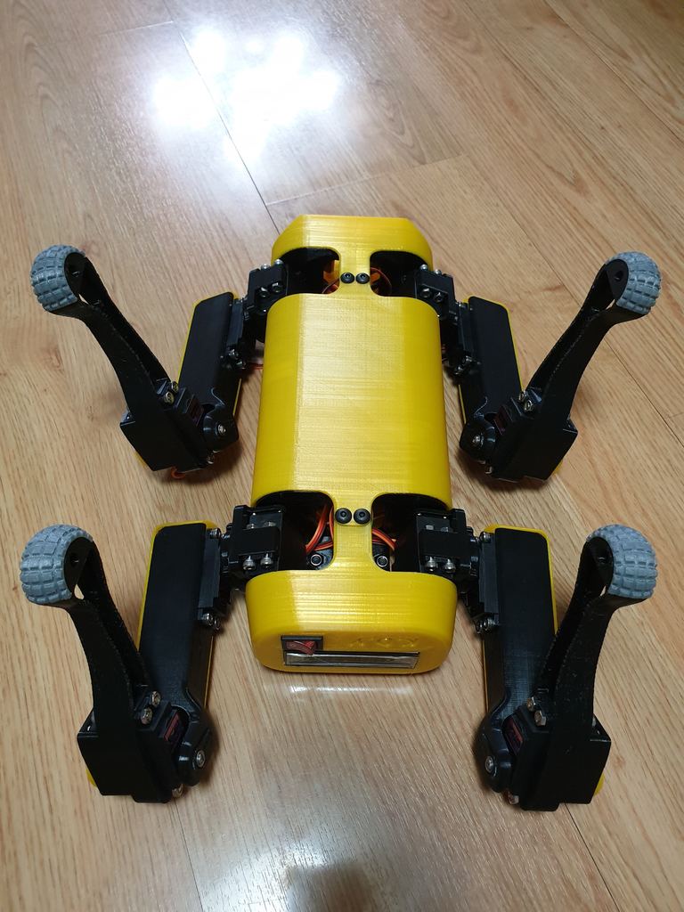 SpotMicro - 3D модель робота на Arduino