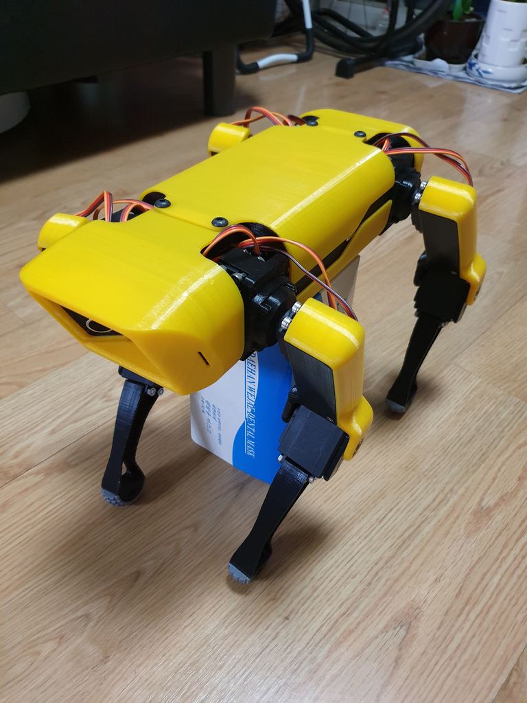 SpotMicro - 3D модель робота на Arduino