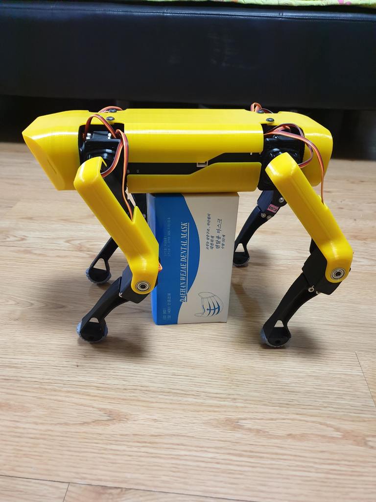 SpotMicro - 3D модель робота на Arduino