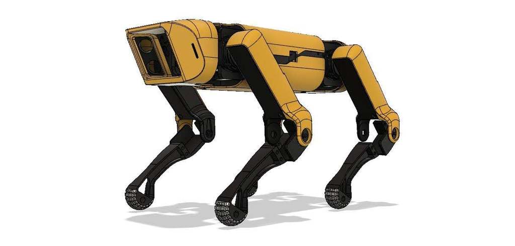 SpotMicro - 3D модель робота на Arduino