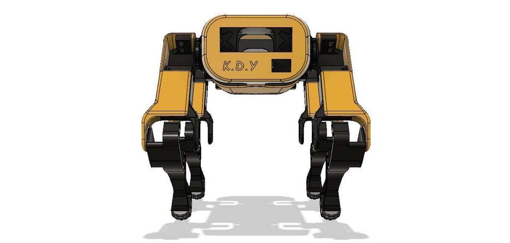 SpotMicro - 3D модель робота на Arduino