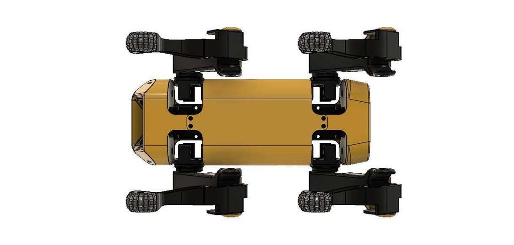 SpotMicro - 3D модель робота на Arduino