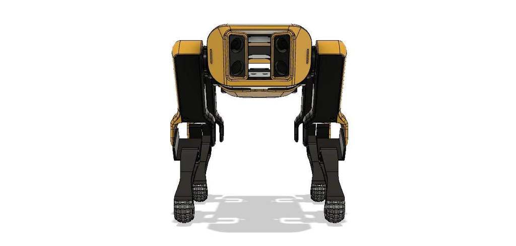 SpotMicro - 3D модель робота на Arduino