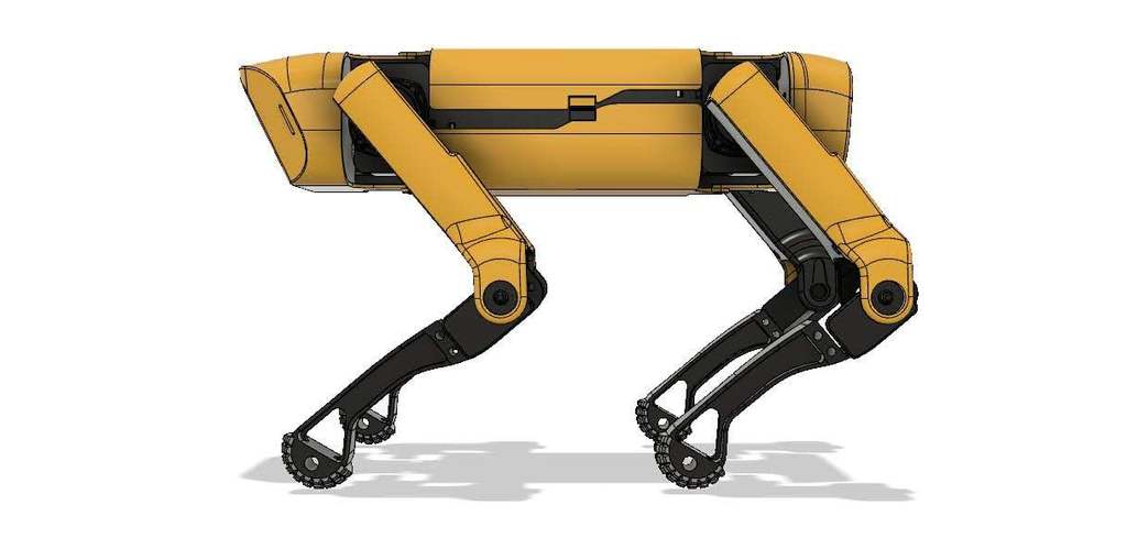 SpotMicro - 3D модель робота на Arduino