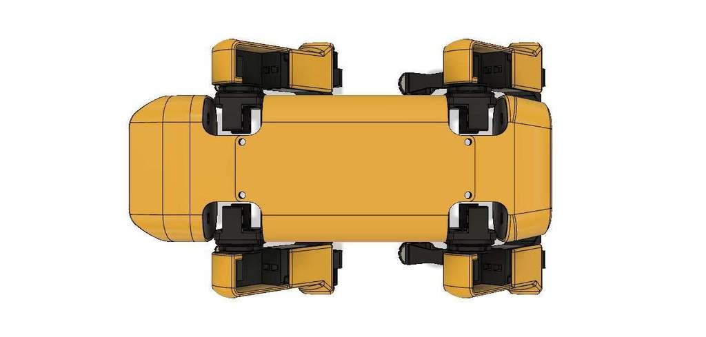 SpotMicro - 3D модель робота на Arduino
