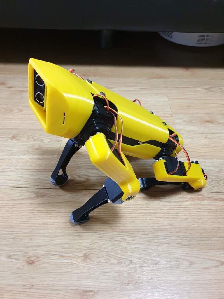 SpotMicro - 3D модель робота на Arduino