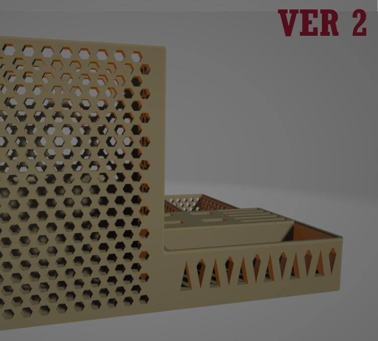 Органайзер для стола (версии для карандашей и SD-карт)