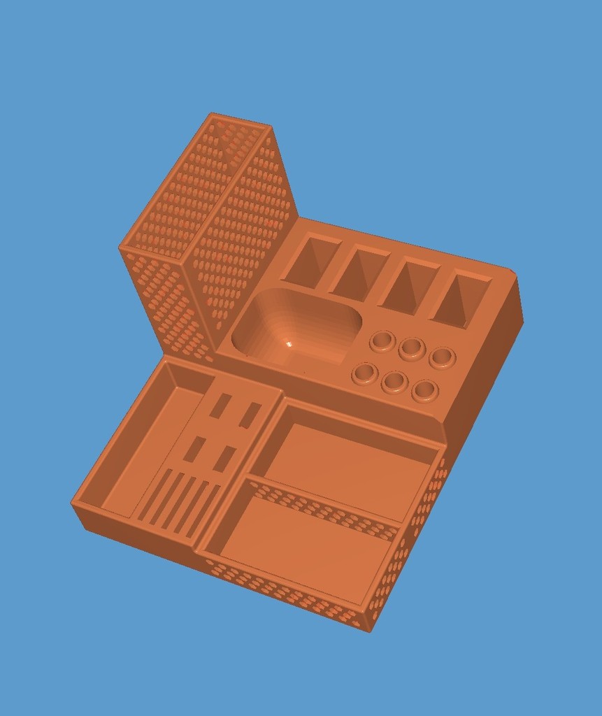 Органайзер для стола (версии для карандашей и SD-карт)