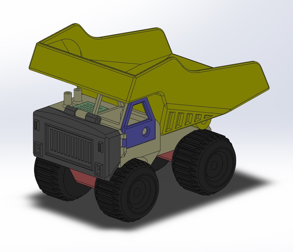 Грузовик Chonka для 3D-печати
