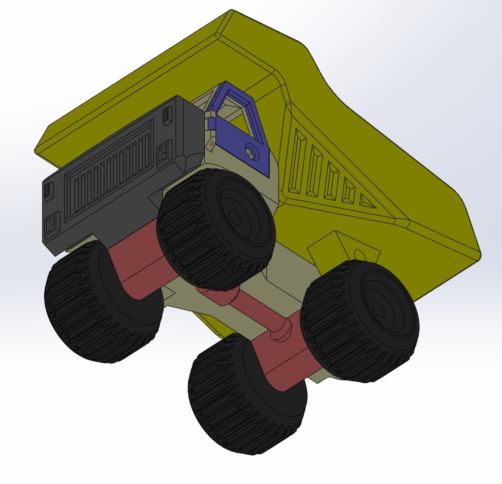 Грузовик Chonka для 3D-печати