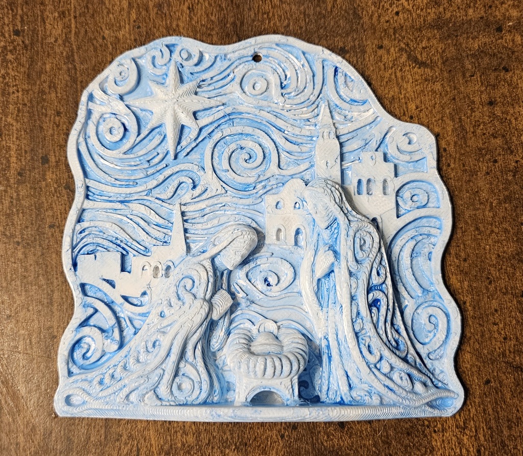 Рождественский ornament с натюрмортом