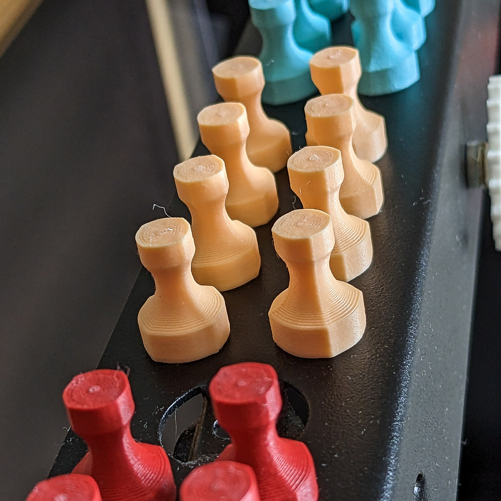 Фигурка пешки с магнитом (параметрическая)