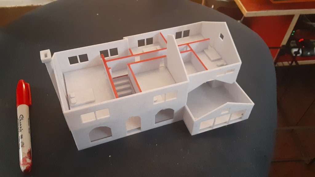 Дом Симпсонов: планы этажей и стены