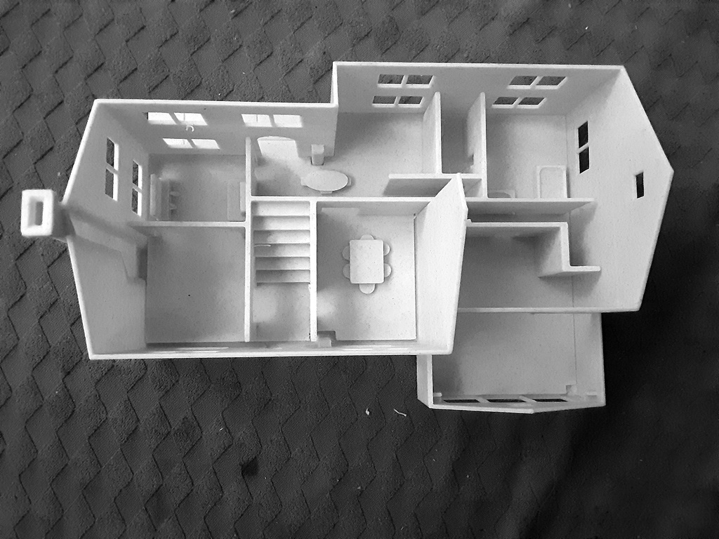 Дом Симпсонов: планы этажей и стены