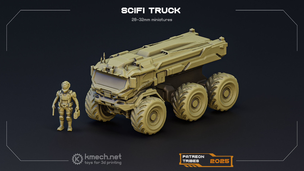 Научно-фантастический грузовик