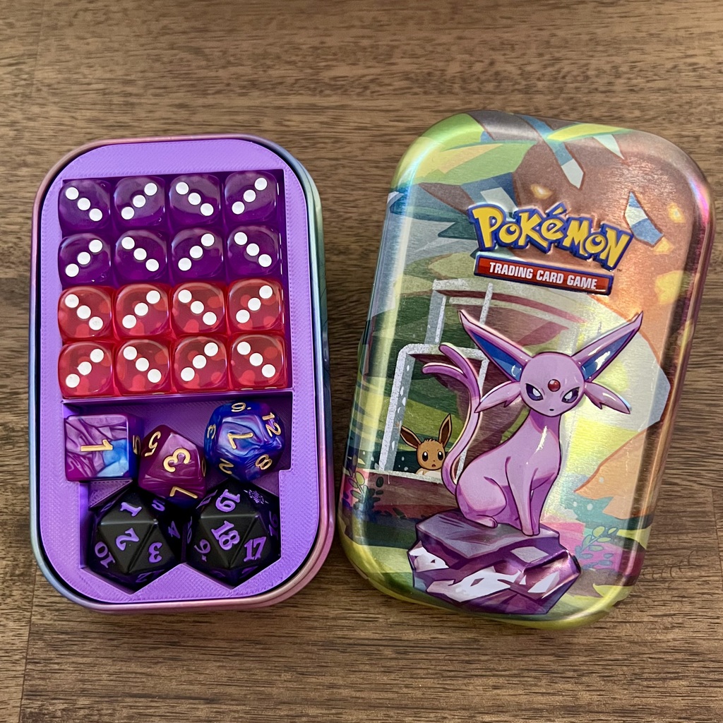 Вставка для покемонов для кубиков MtG