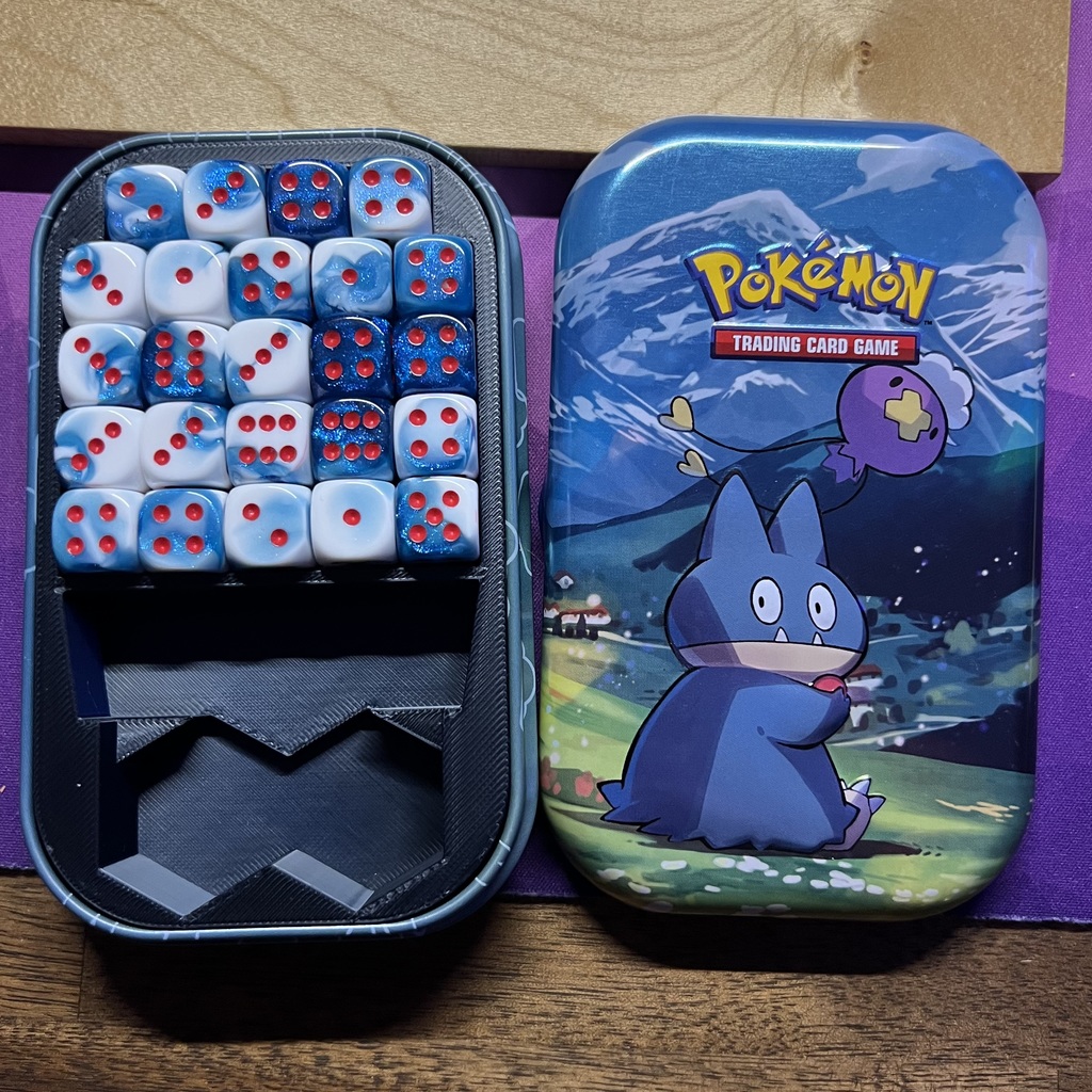 Вставка для покемонов для кубиков MtG