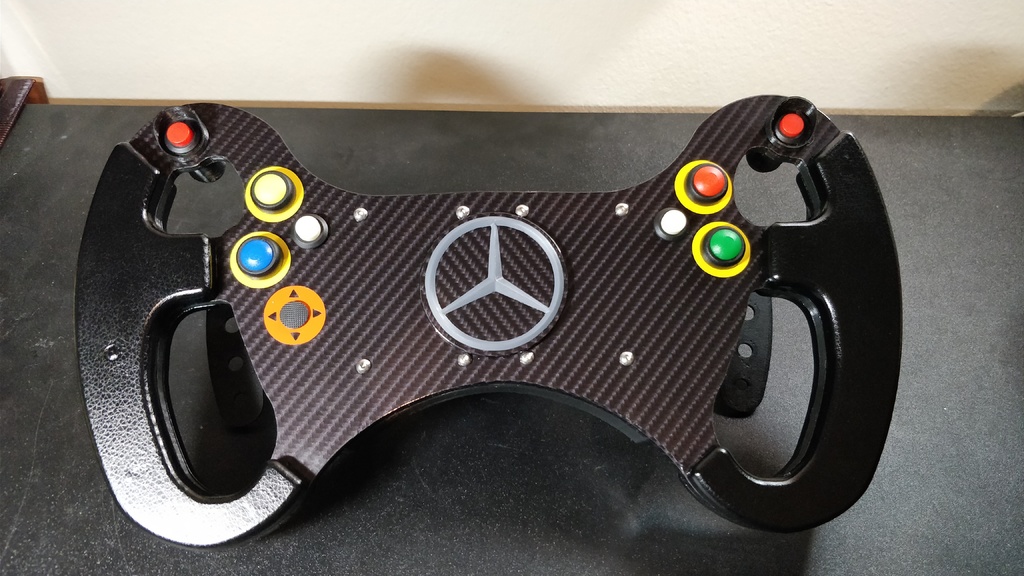 3D-модель руля AMG GT3