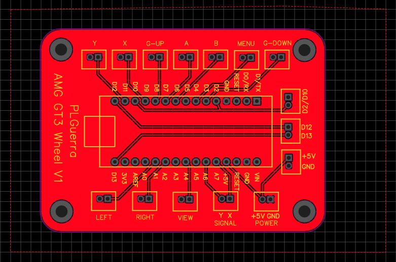 3D-модель руля AMG GT3