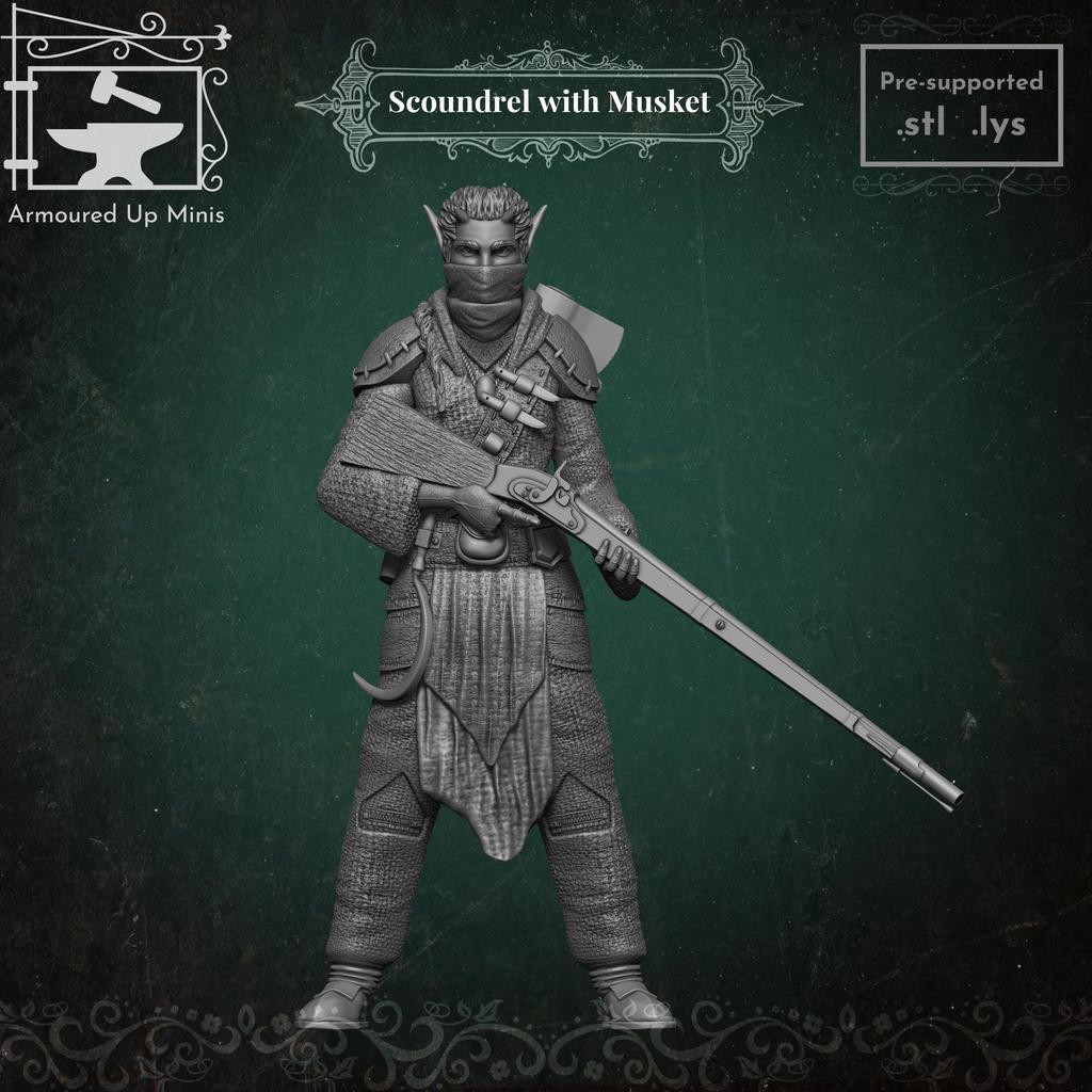 Разбойник с мушкетом