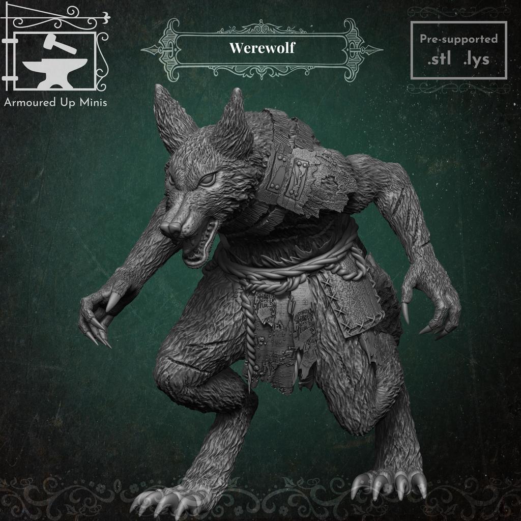 Миниатюра Werewolf для настольных игр
