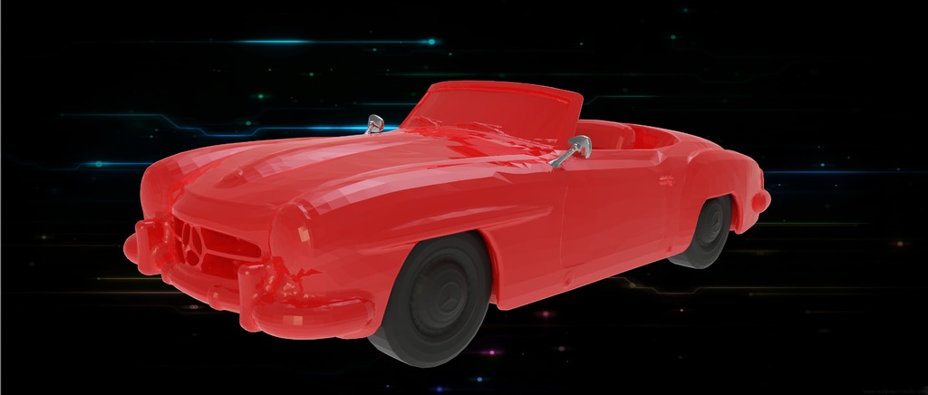 Реплика Mercedes 300 SL Roadster 1960 года