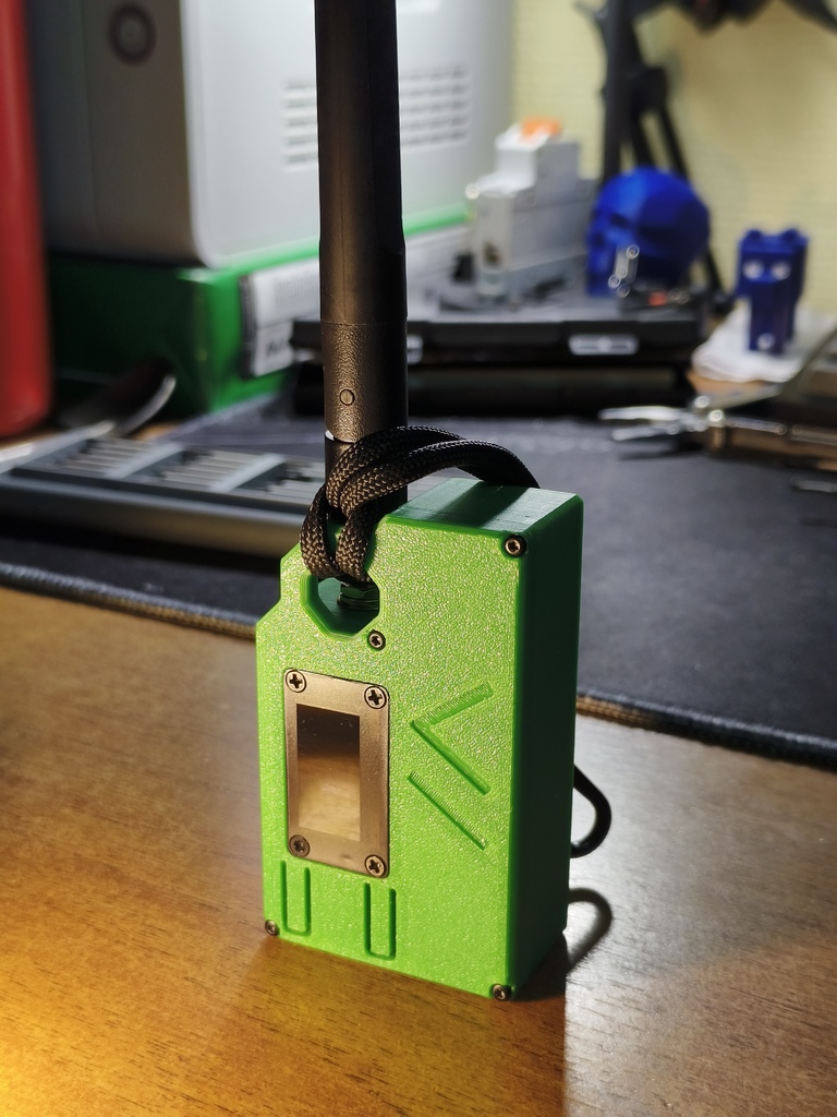 Корпус узла Meshtastic для батареи 18650