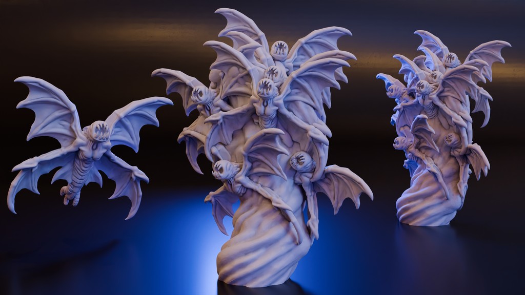 Demobat и рой Demobat для DND / TTRPG