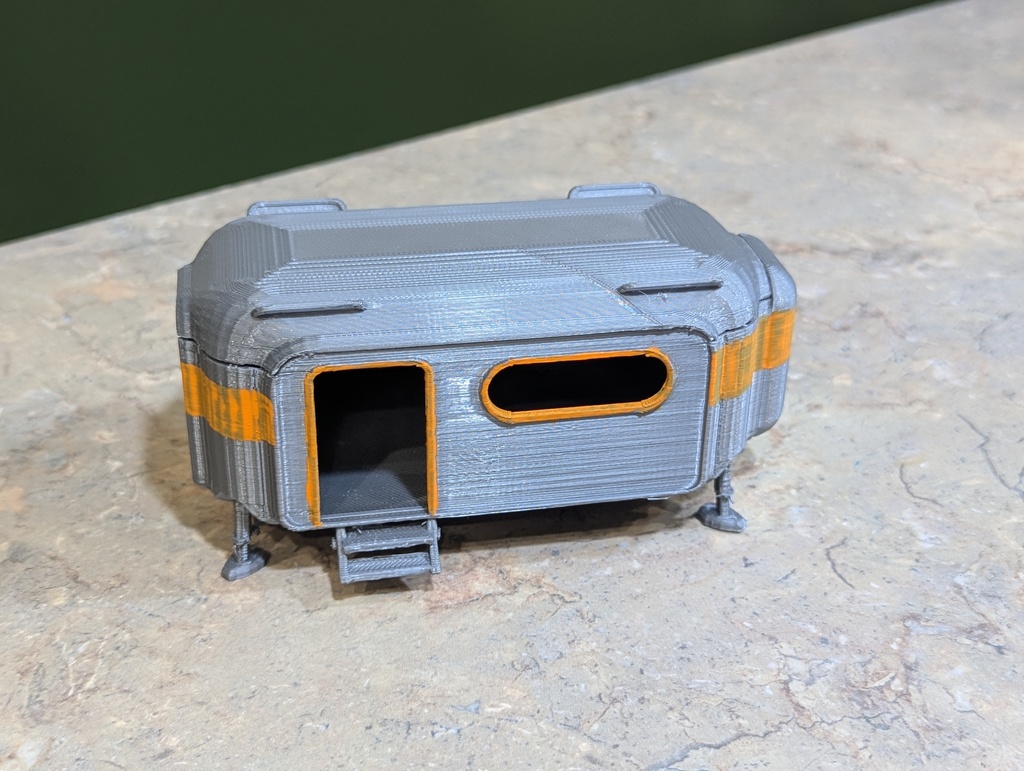 Офисный модуль из Fallout 4 для Wasteland Warfare