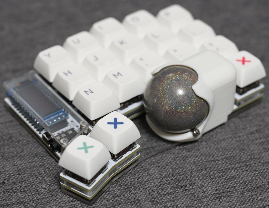 Корпус трекбола Keyball 34mm Type D