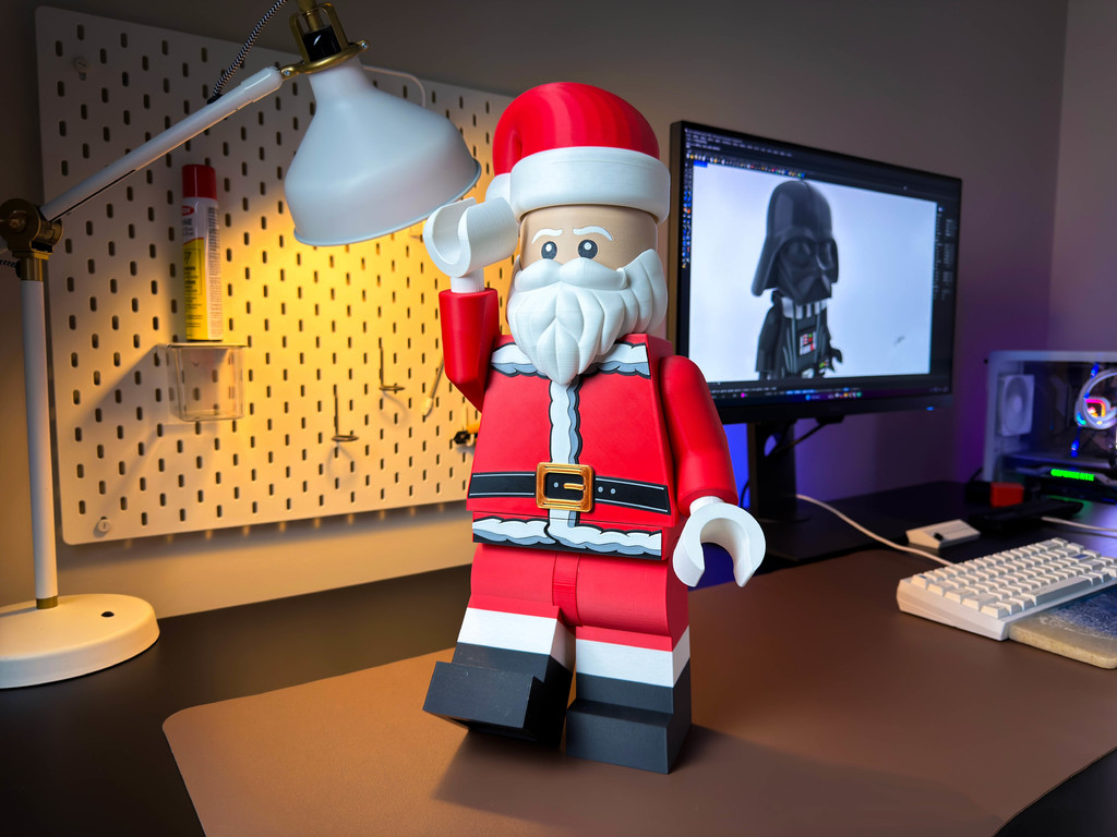 Модульная фигура Санта-Клауса