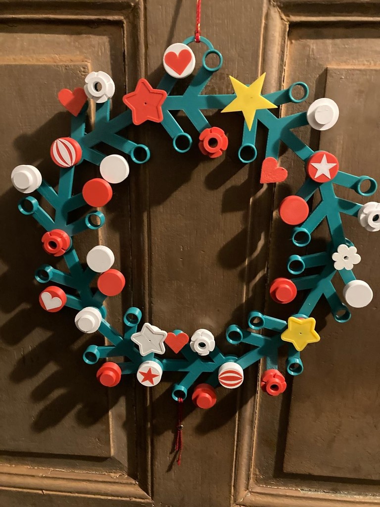 Лего венок для рождественского сезона