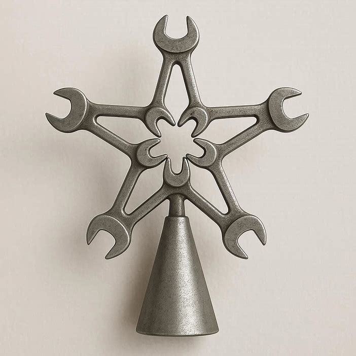 Верхушка для рождественской елки Star 2.0