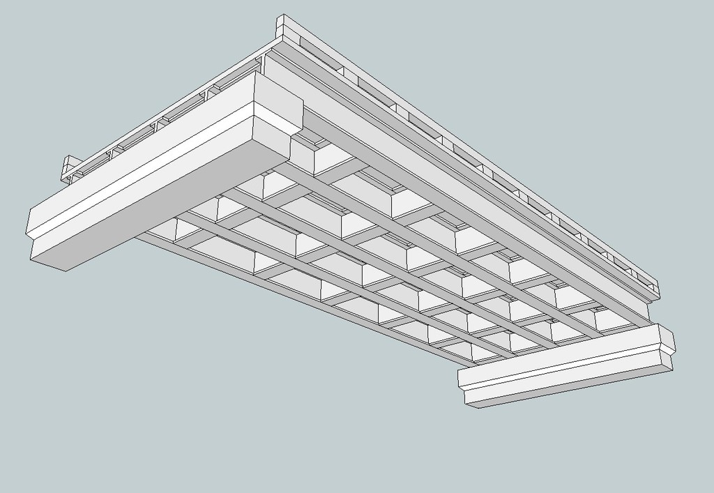 Мост через реку Middle Loop в масштабе HO