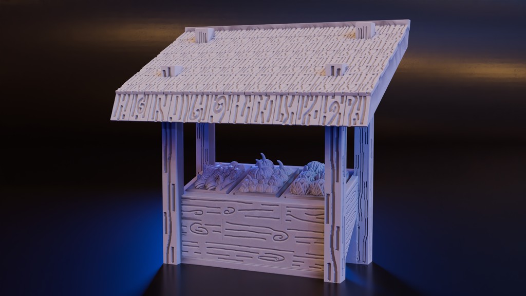 Модульные рыночные киоски (DND / TTRPG)