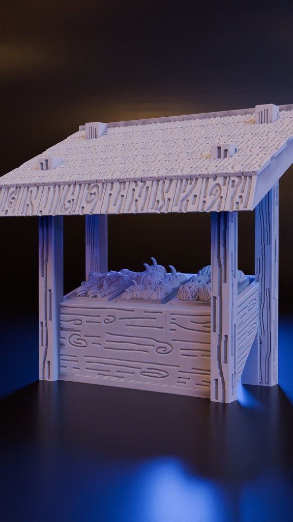 Модульные рыночные киоски (DND / TTRPG)