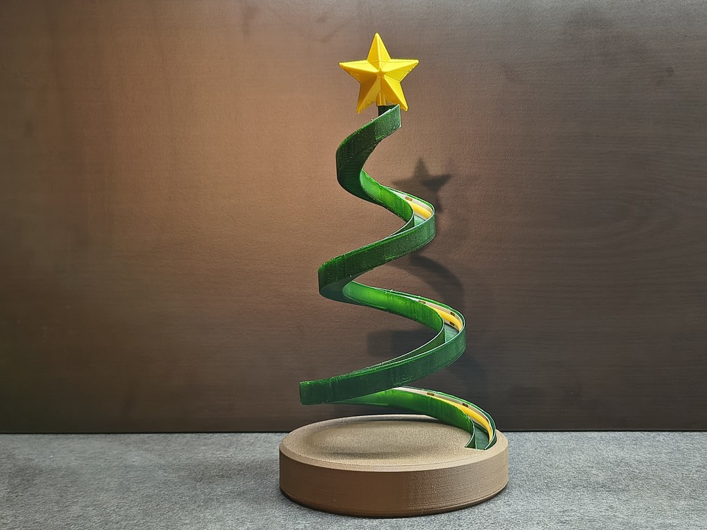Светящийся LED спиральный рождественский елка – две версии