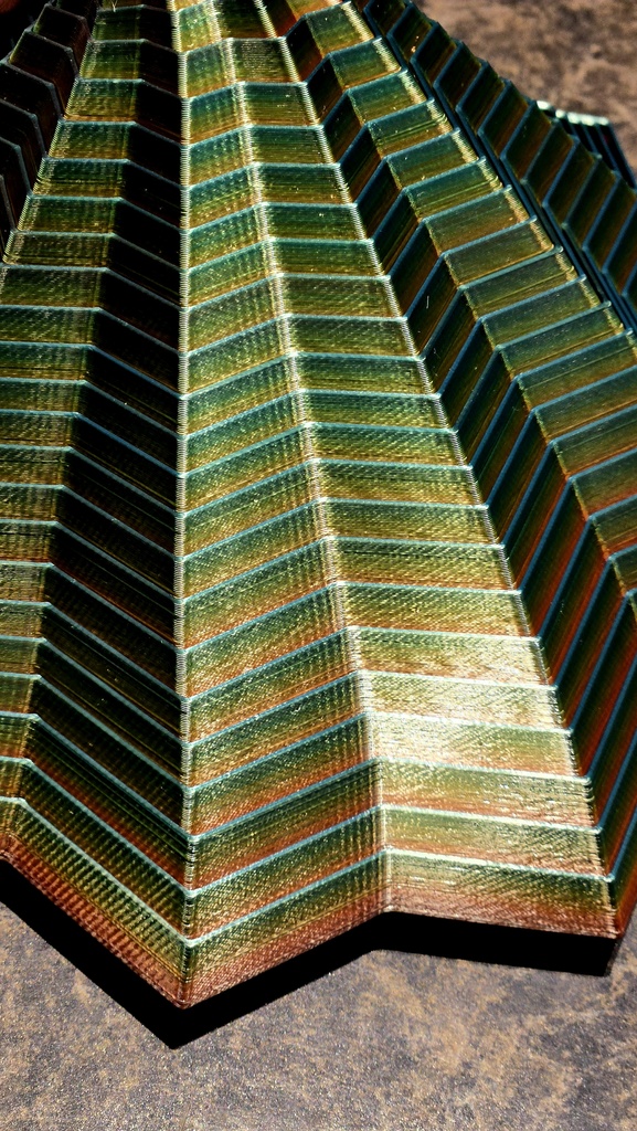 Фрактальная антистресс-игрушка с короткой ручкой